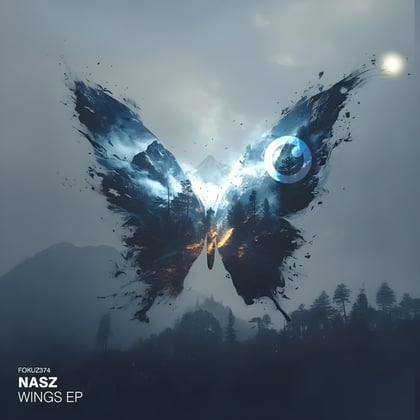 Wings EP album by Nasz - Drum and Bass Cover Art