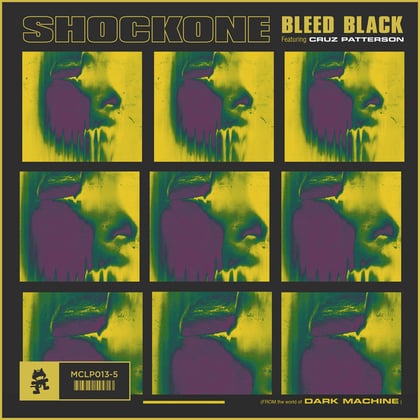 Bleed Black album by ShockOne - Drum and Bass Cover Art