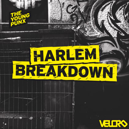 Harlem Breakdown album by John B - Drum and Bass Cover Art