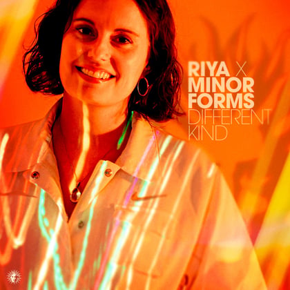 Different Kind album by Riya & Minor Forms - Drum and Bass Cover Art