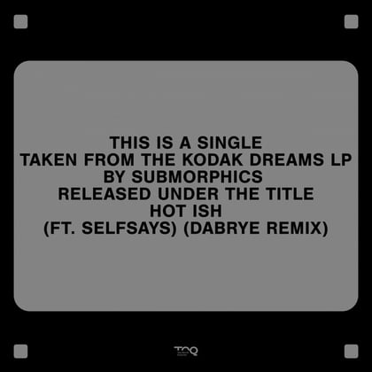 Hot Ish (Dabrye Remix) album by Submorphics - Drum and Bass Cover Art