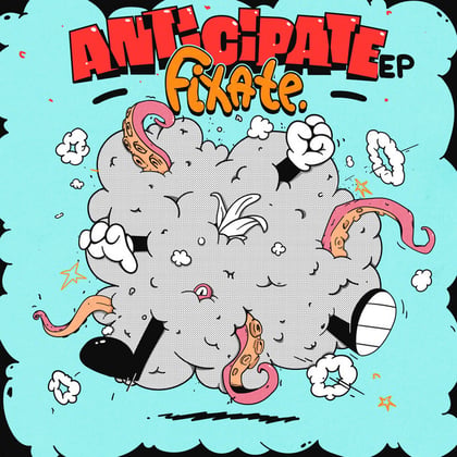 Anticipate album by Fixate - Drum and Bass Cover Art