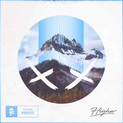 Higher album by Modestep - Drum and Bass Cover Art