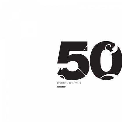 Subtitles 50 Part 2 album by Commix - Drum and Bass Cover Art