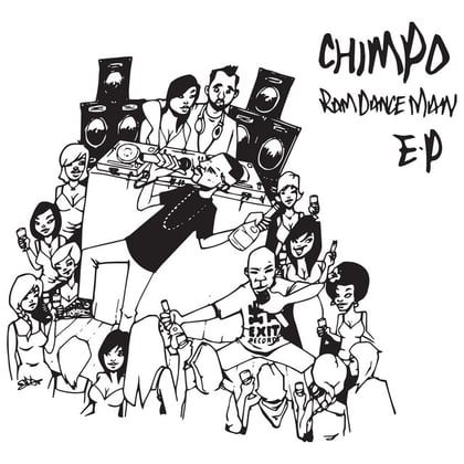 Ram Dance Man EP album by Chimpo - Drum and Bass Cover Art