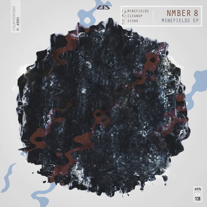 Minefields album by NMBER8 - Drum and Bass Cover Art