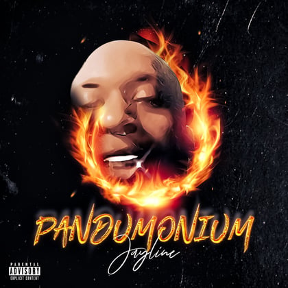 Pandamonium album by Jayline - Drum and Bass Cover Art