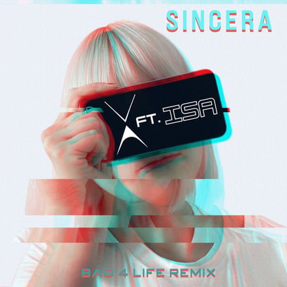 Sincera (Remix) album by MSDOS, Bad 4 Life & Arox - Drum and Bass Cover Art