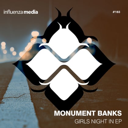 Girls Night In EP album by Monument Banks - Drum and Bass Cover Art