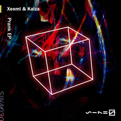 Prank EP album by Kaiza - Drum and Bass Cover Art