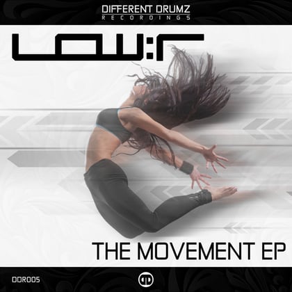 The Movement EP album by Low:r - Drum and Bass Cover Art
