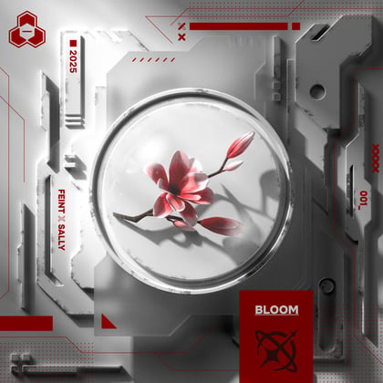 Bloom album by Feint - Drum and Bass Cover Art