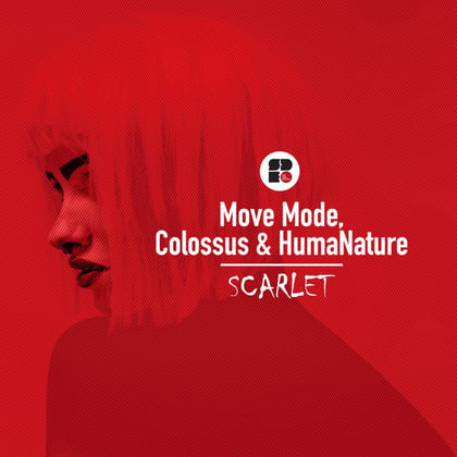 Scarlet album by Championdnb, Colossus, Humanature & Move Mode - Drum and Bass Cover Art