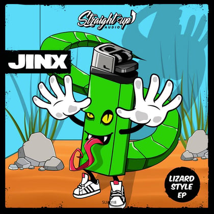 Lizard Style album by Jinx - Drum and Bass Cover Art