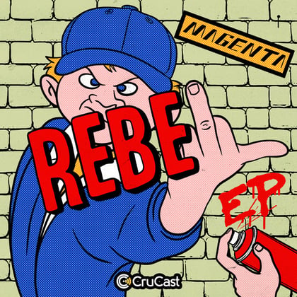 Rebel - EP album by Magenta - Drum and Bass Cover Art