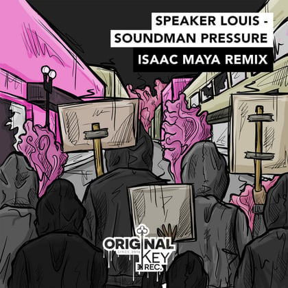 Soundman Pressure (Isaac Maya Remix) album by Isaac Maya - Drum and Bass Cover Art