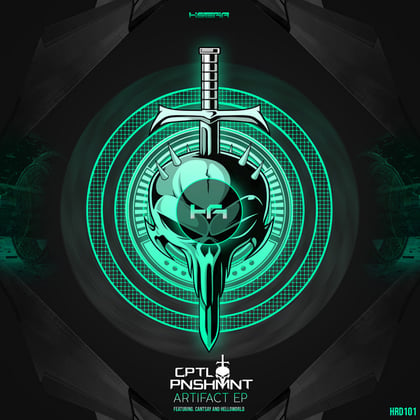 Artifact EP album by CPTL PNSHMNT - Drum and Bass Cover Art
