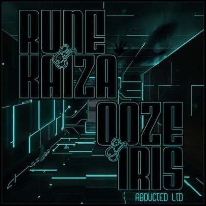 Ooze / Iris album by Kaiza - Drum and Bass Cover Art