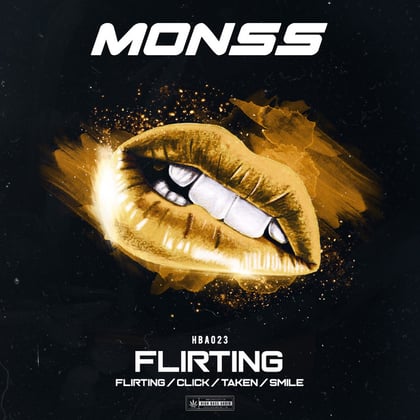 Flirting / Click / Taken / Smile album by MONSS - Drum and Bass Cover Art