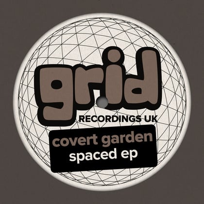 Spaced EP album by Covert Garden - Drum and Bass Cover Art