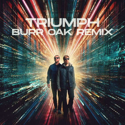 Triumph (Burr Oak Remix) album by Neonlight & Burr Oak - Drum and Bass Cover Art