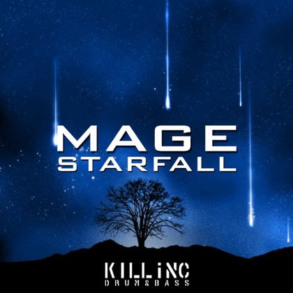 Starfall album by Mage - Drum and Bass Cover Art