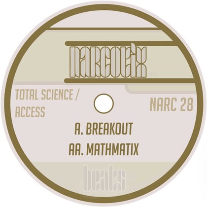 Breakout / Mathmatix album by Total Science & Access - Drum and Bass Cover Art
