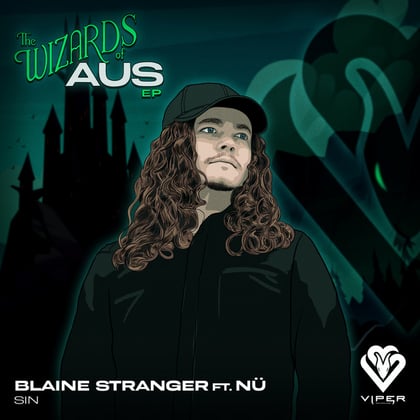 Sin album by Blaine Stranger - Drum and Bass Cover Art