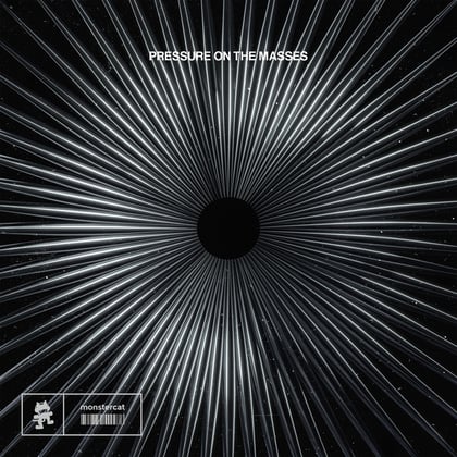 Pressure on the Masses album by MUZZ - Drum and Bass Cover Art
