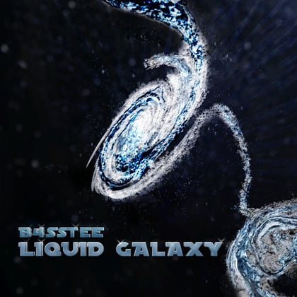 Liquid Galaxy album by B4ssTee - Drum and Bass Cover Art