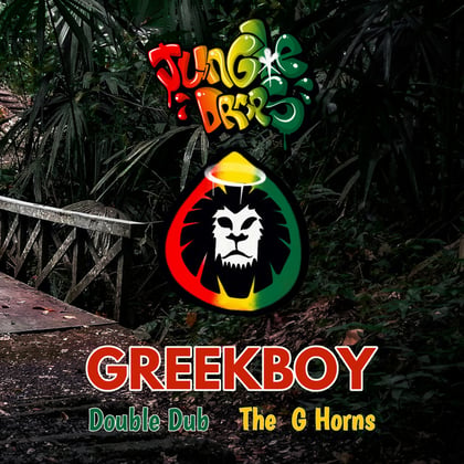 Jungle Drops 36 album by Greekboy - Drum and Bass Cover Art