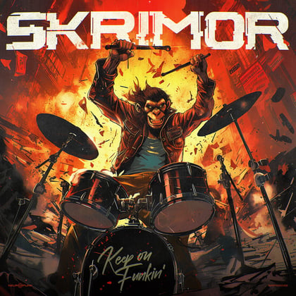 Keep On Funkin EP album by Skrimor - Drum and Bass Cover Art