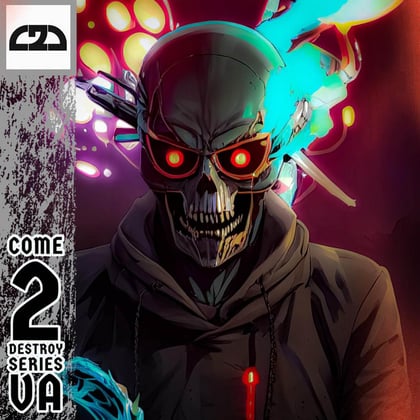 Come2Destroy Series 3 album by Creafect - Drum and Bass Cover Art