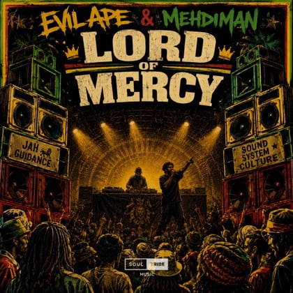Lord of Mercy album by Evil Ape & Mehdiman - Drum and Bass Cover Art