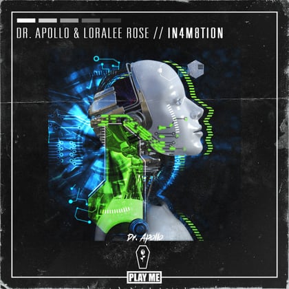 In4m8tion album by Dr. Apollo - Drum and Bass Cover Art