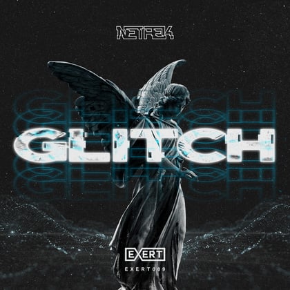 Glitch album by Netrek - Drum and Bass Cover Art