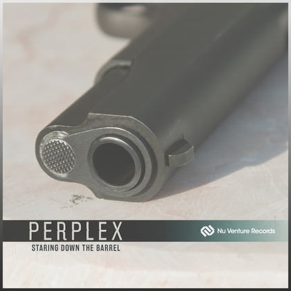 Staring Down The Barrel album by Perplex (DNB) - Drum and Bass Cover Art