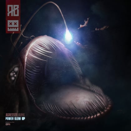 Power Glow EP album by Agressor Bunx - Drum and Bass Cover Art
