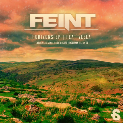 Horizons album by Fox Stevenson & Feint - Drum and Bass Cover Art