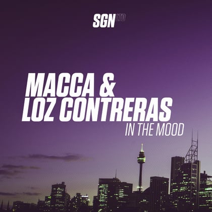 In the Mood album by Macca & Loz Contreras - Drum and Bass Cover Art