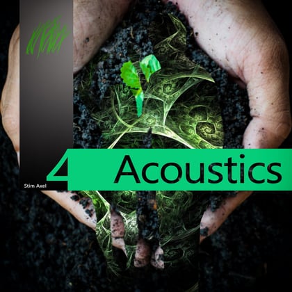 Acoustics album by Stim Axel - Drum and Bass Cover Art