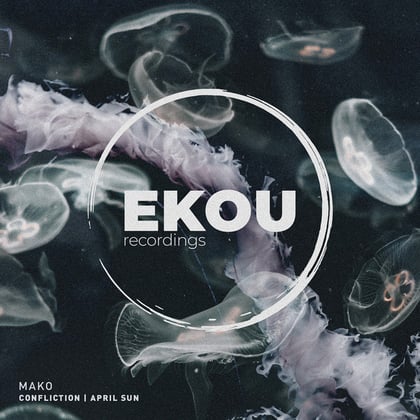 Confliction / April Sun (Original Mix) album by Mako - Drum and Bass Cover Art