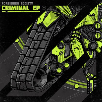 Criminal EP Pt. 2 album by Task Horizon, Coppa & Forbidden Society - Drum and Bass Cover Art