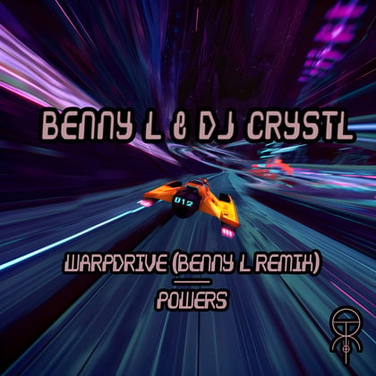 Warpdrive / Powers album by Benny L - Drum and Bass Cover Art