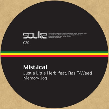 Just a Little Herb / Memory Jog album by Mistical - Drum and Bass Cover Art