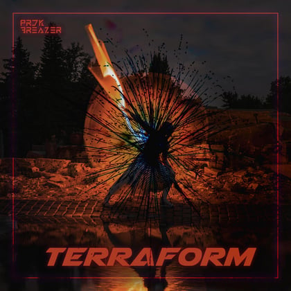 Terraform album by Prdk - Drum and Bass Cover Art