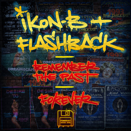 Remember The Past & Forever album by Ikon-B - Drum and Bass Cover Art