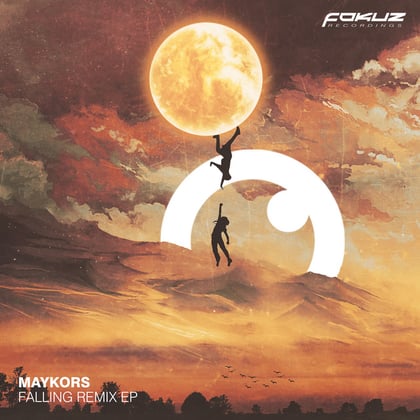 Falling Remix EP album by Maykors - Drum and Bass Cover Art