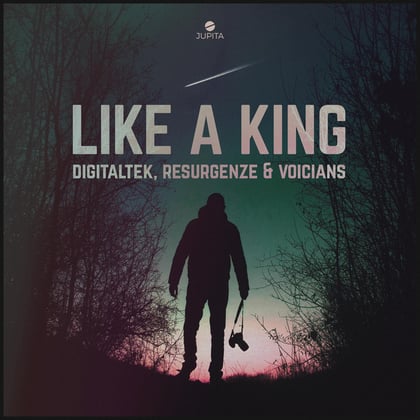 Like A King album by Voicians, DigitalTek & Resurgenze - Drum and Bass Cover Art