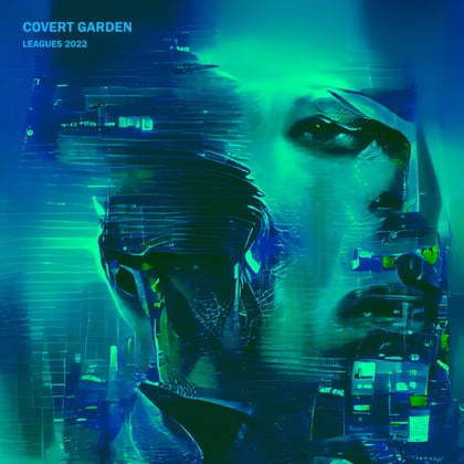 Leagues 2022 album by Covert Garden - Drum and Bass Cover Art